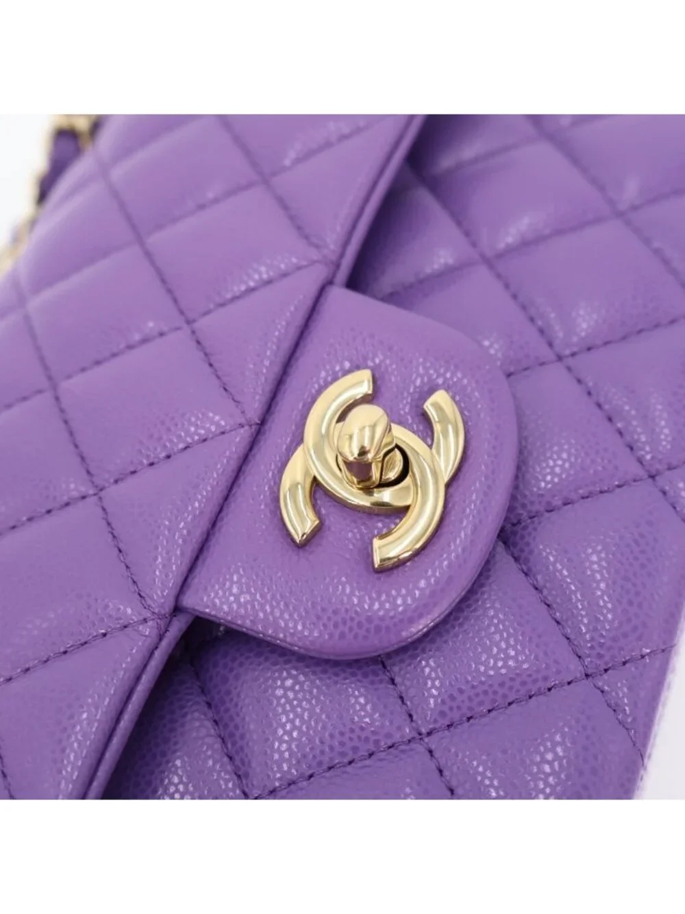 Chanel Cabiskin Quilted Chain Shoulder Bag